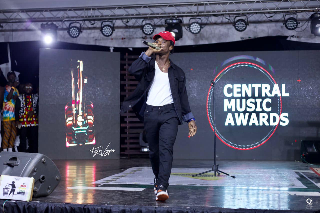 kojo vypa at central music awards, Kojo Vypa Goes Double, BRAND ELMINA